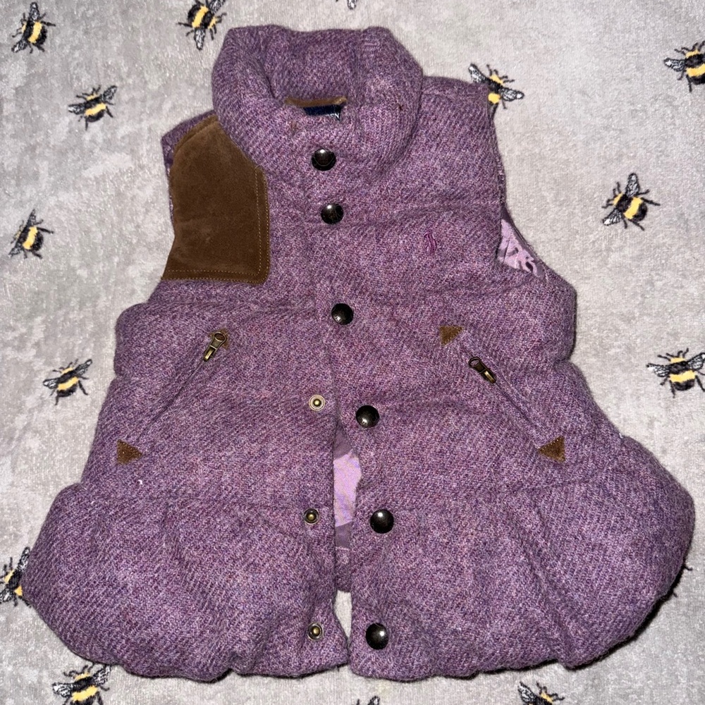 Ralph Lauren dress puffer vest